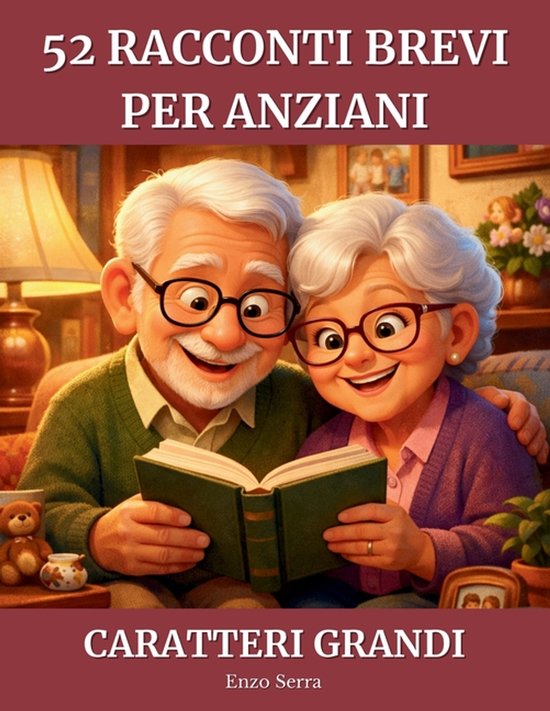 52 Racconti Brevi per Anziani - cover