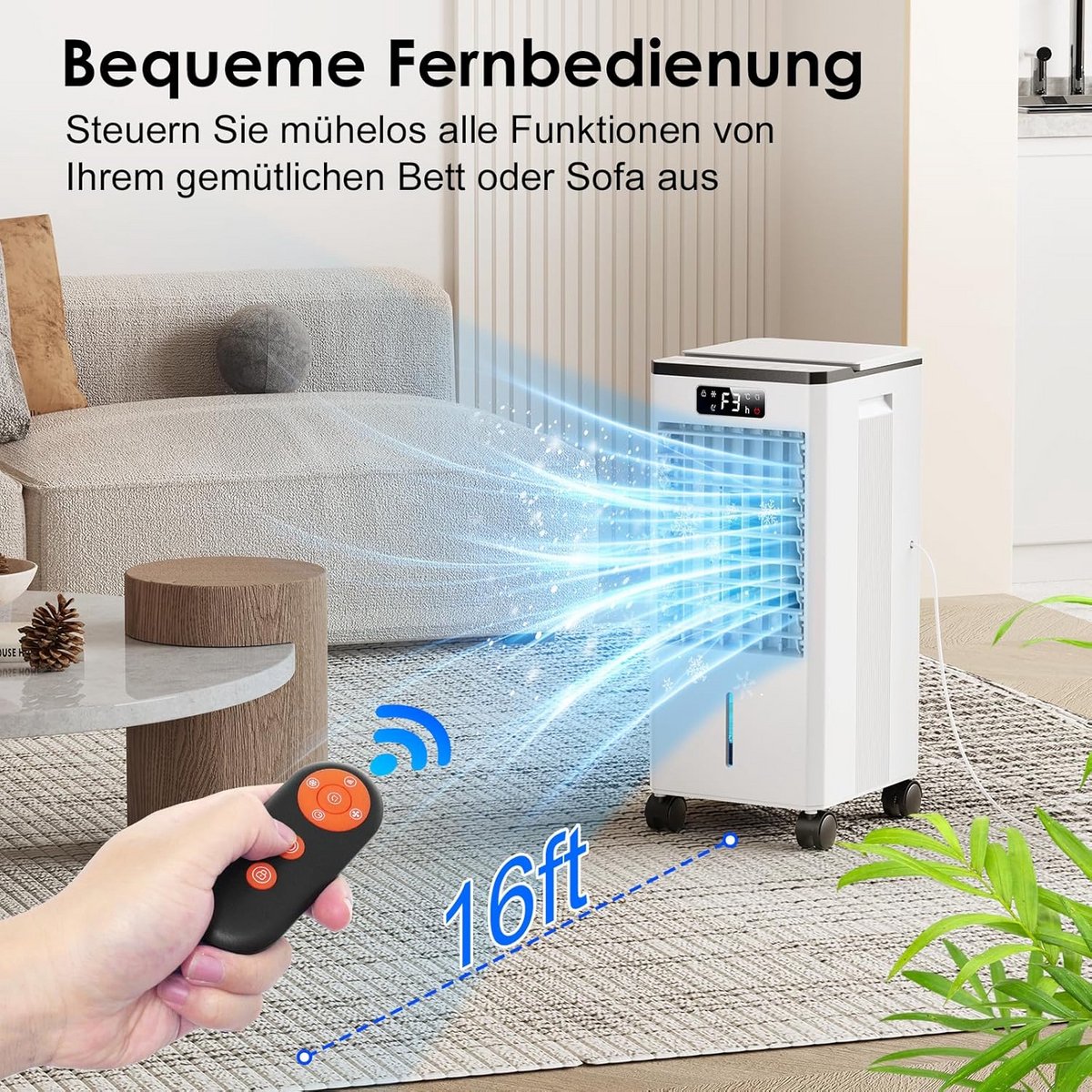 Airco Zonder Afvoerslang - Aircooler - Airconditioning - Koeling – foto 2