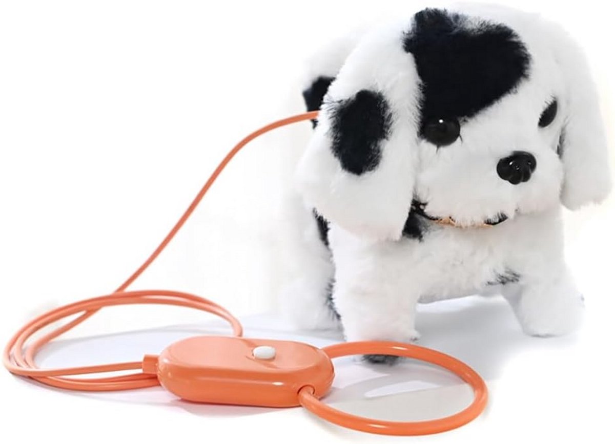 Interactieve Pluche Speelgoed Hond die Loopt en Blaft voor Kinderen