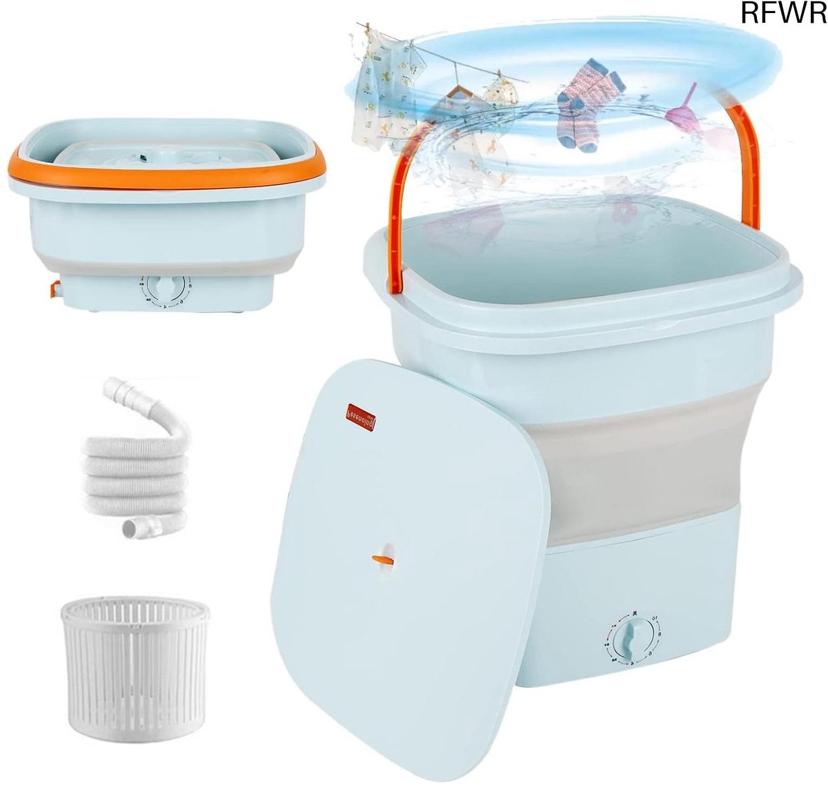 Mini Wasmachine - Voor Kleine Wasgoed - Meerdere Programma's - Huishouden