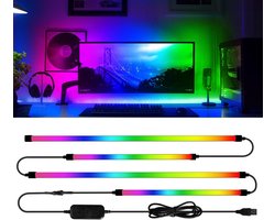 34 Inch RGBIC Achtergrondverlichting voor Monitor voor Gaming en Films