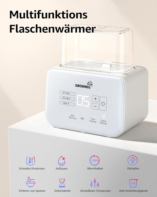 Flessenwarmer Onderweg - Drinkbeker Baby - Draadloos - Reizen — afbeelding 3