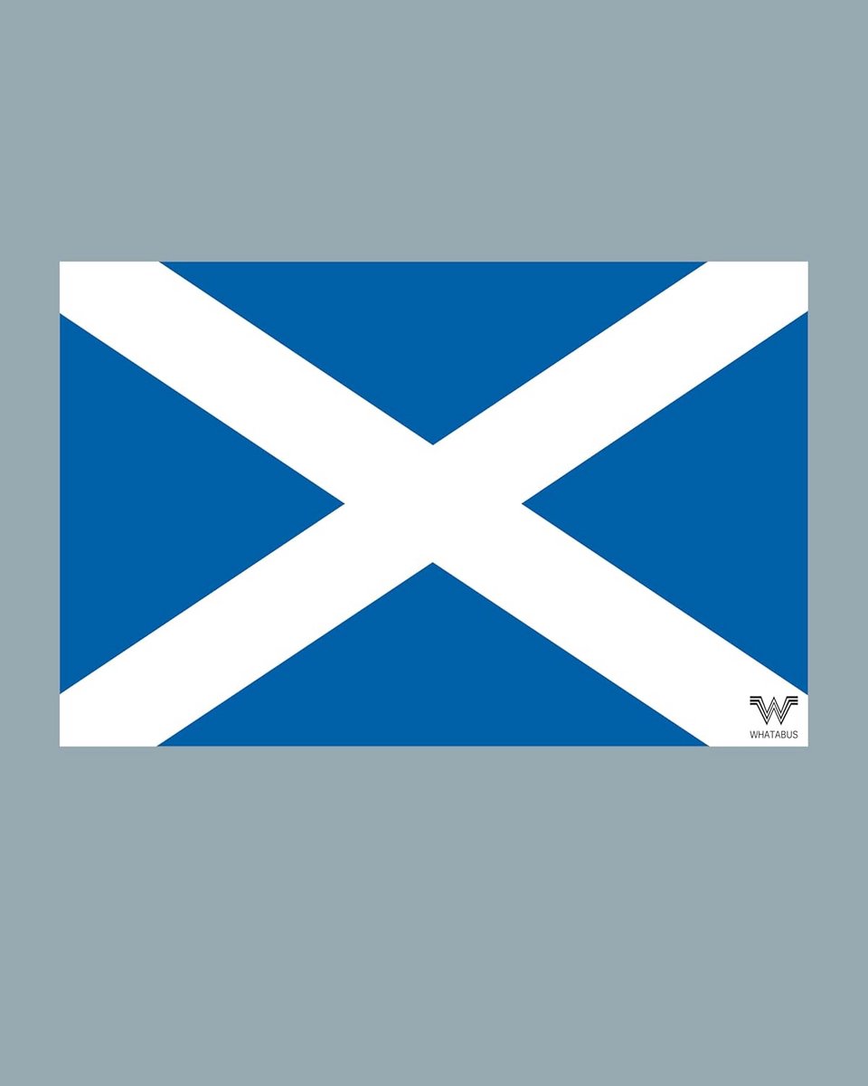 Vlag Sticker Schotland voor Camper en Auto 8,5 x 5,5 cm