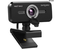Webcam voor PC - Streaming Camera - 4K Kwaliteit - Zwart - Conferentie