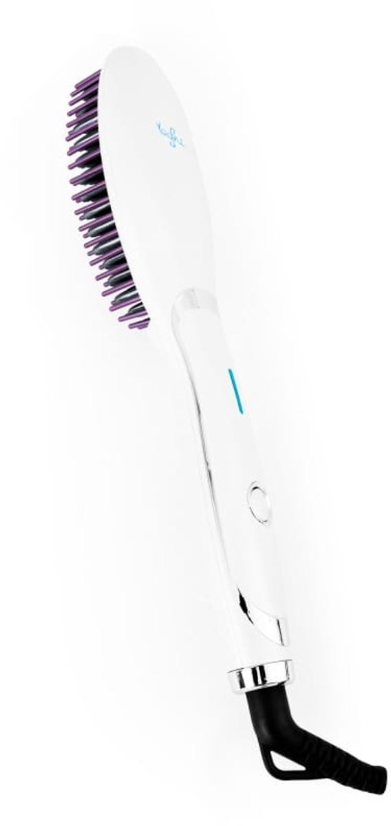 Yoghi BRUSH'INN - Verwarmde Borstel en Stijltang - Snel Drogen - Keramische Coating - Voor Alle Haartypes