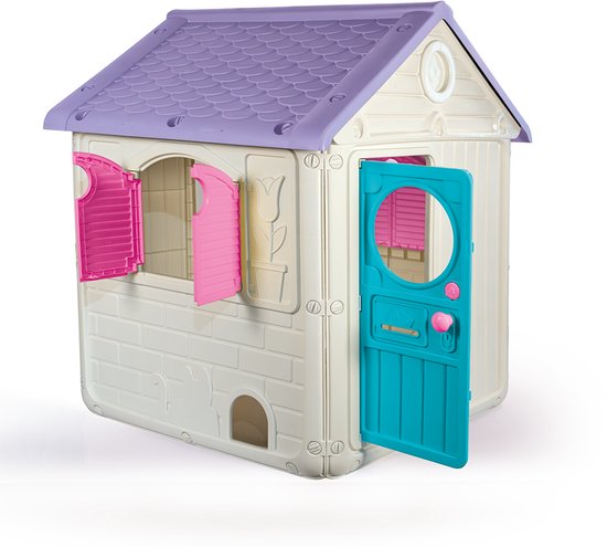 Dolu 2580 Speelhuis Binnen & Buiten Roze/Wit/Blauw/Paars