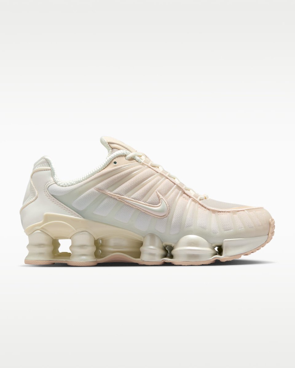 Nike Shox TL - Sneaker - Beige/Wit