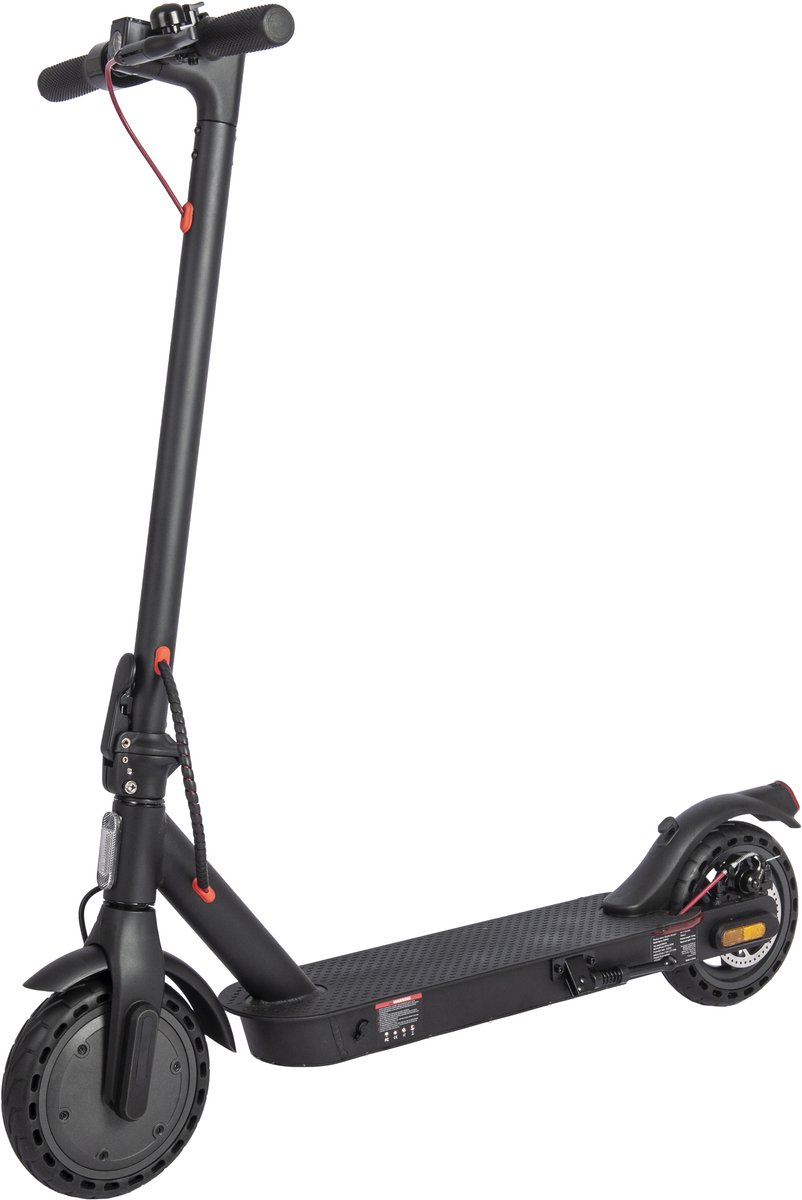 Elektrische Step - Opvouwbare Step - Elektrische Scooter - 25 km/u Snelheid - Krachtige 350W Motor - Opvouwbaar en Draagbaar - 8.5 inch Massieve Banden - tot 30 km bereik - 120 kg Draagvermogen - met Verlichting, Knipperlicht, App - Inklapbare Step