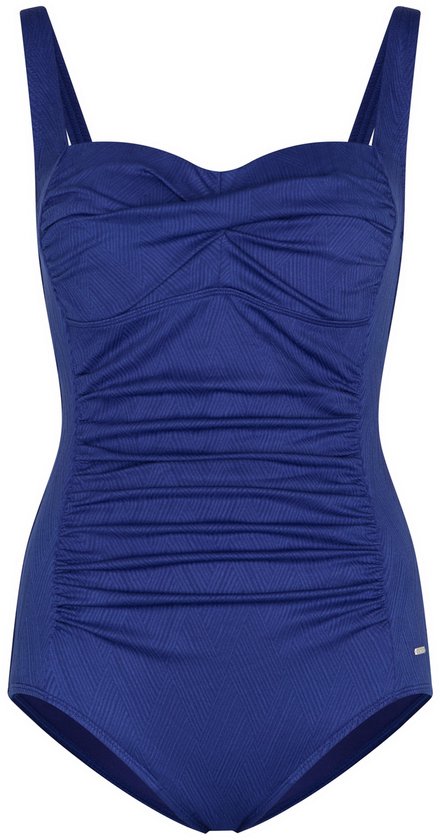 Pastunette - Badpak - Cobalt Sea - Blauw - Corrigerend - Maat 46