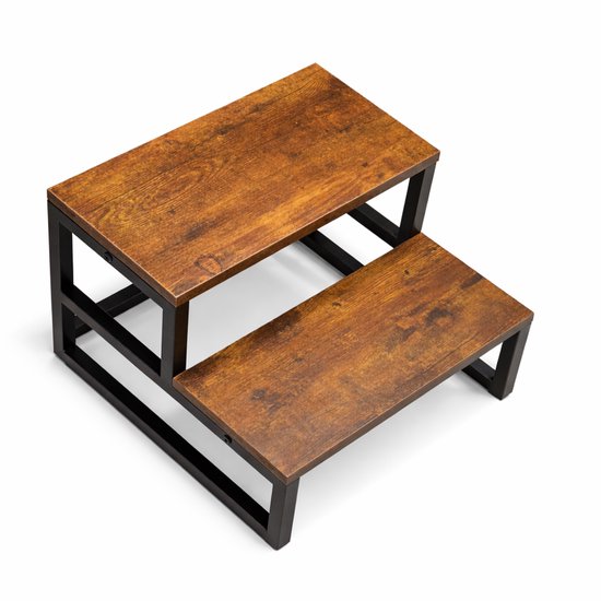 LIANTRAL Step Stool with 2 Steps for Adults and Children, Sturdy