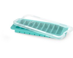 Lékué IJsblokjesvorm - met Deksel - Staafjes - Turquoise