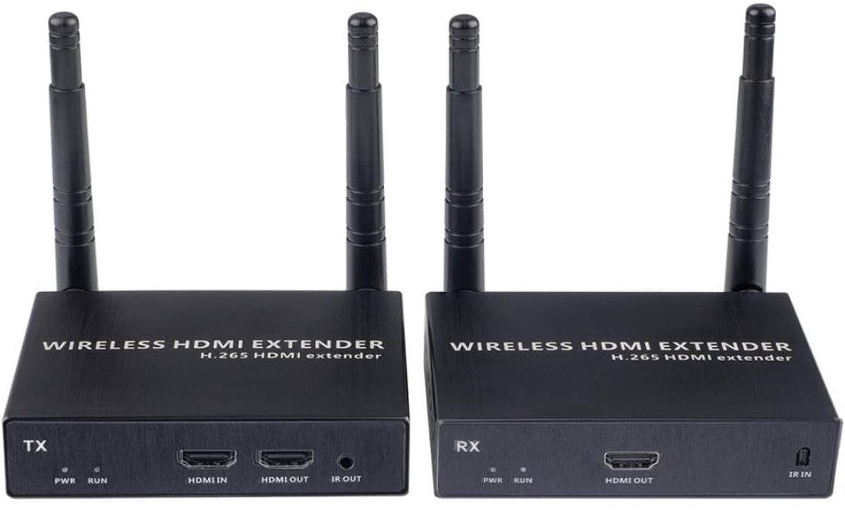 Draadloze HDMI Zender Tv, Pc, Gameconsole Projector