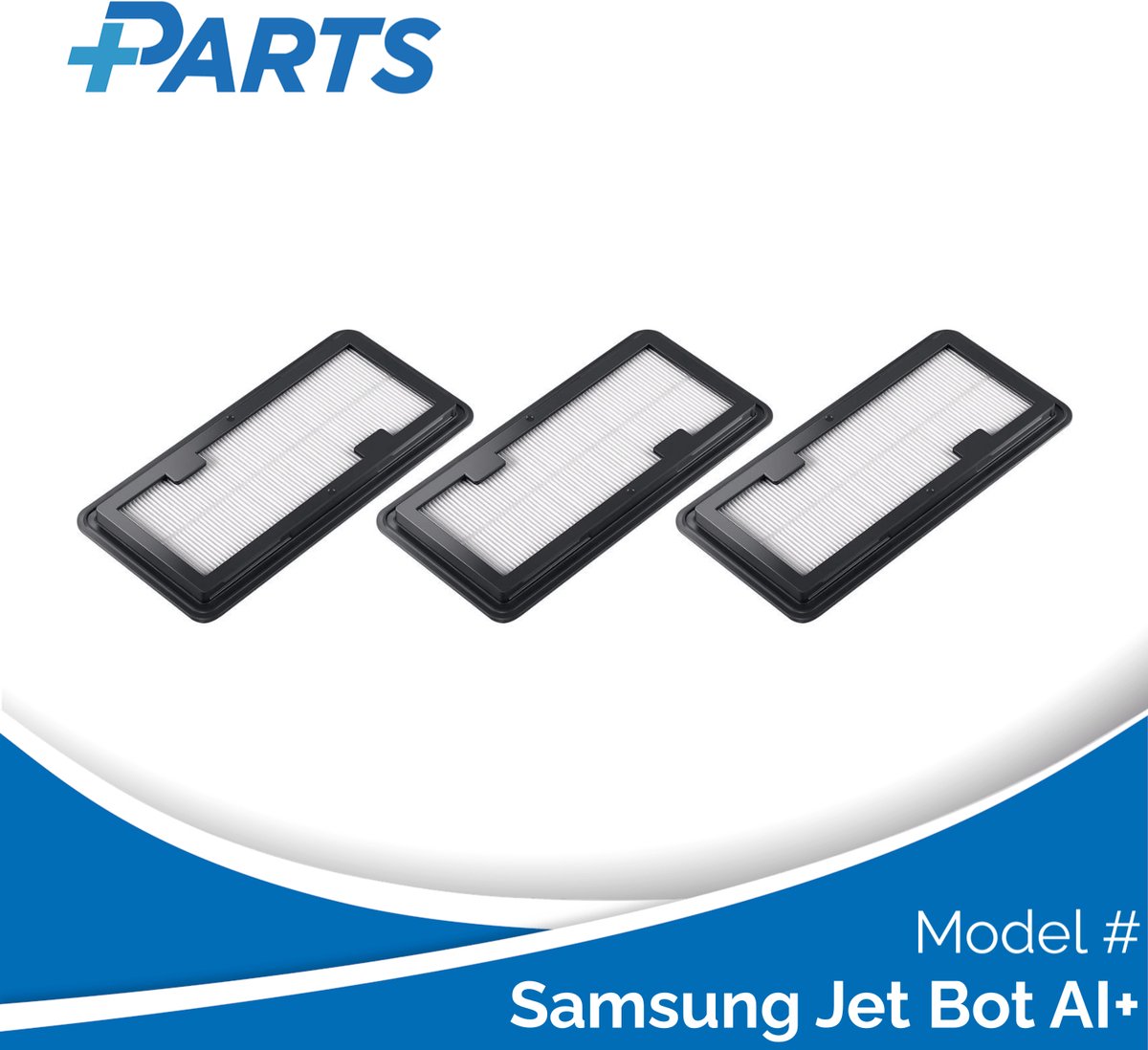 Samsung Jet Bot AI+ Filters (3 Stuks, Plus.Parts® alternatief voor VCA-RAK80)