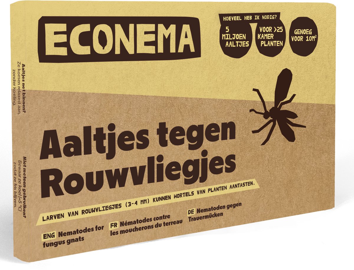 Aaltjes tegen Rouwvliegjes – 50 m² – kleine zwarte vliegjes 
