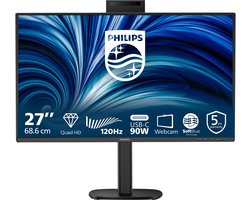 Philips 3000 series 27B2U3601H/00 computer monitor 68,6 cm (27") 2560 x 1440 Pixels Quad HD LCD Zwart