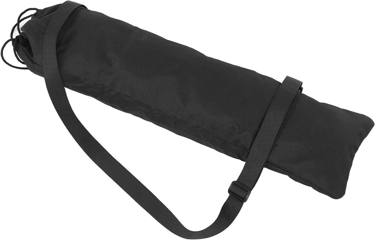 Stevige cameratas voor statief en monopod met enkele schouderriem van duurzaam nylon