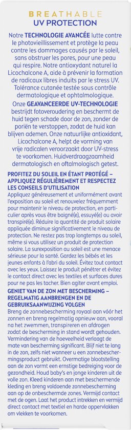 NIVEA SUN UV Face Invisible Daily Fluid Ultralichte Zonnebrand Gezicht SPF 50+ - Zonnebrandcrème - 40 ml
