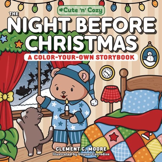 Cute and Cozy-The Night Before Christmas - cover