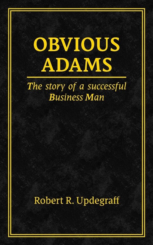 Obvious Adams - cover