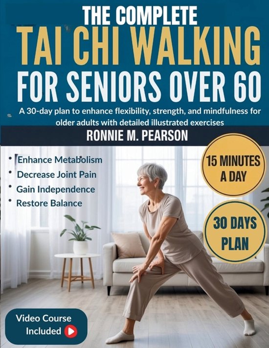 The Complete Tai chi Walking for Seniors over 60 - cover