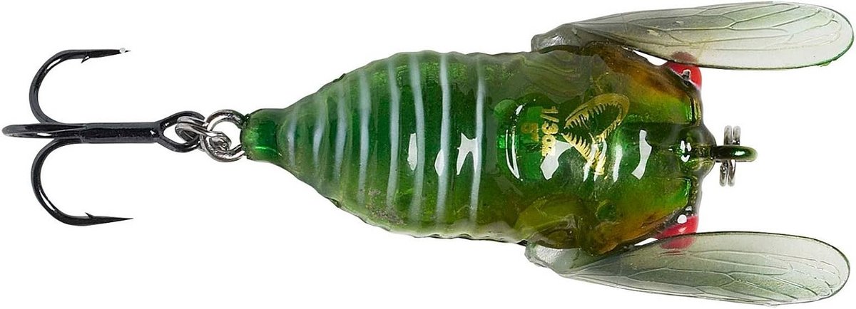 Flottant Imitatie Insecten Luur 3,3cm voor Roofvis - Realistische Boterhulp