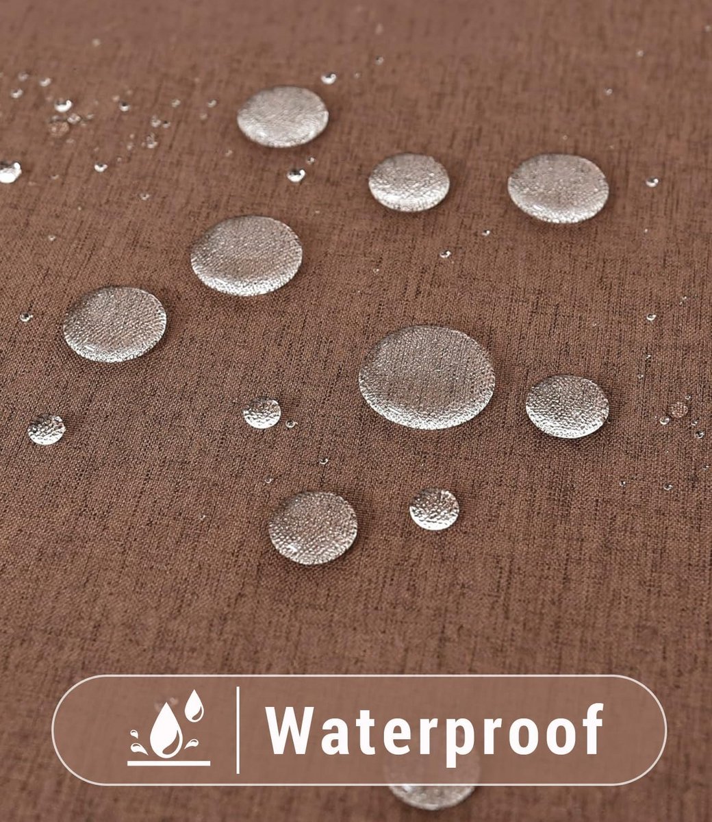 Waterdichte Rechthoekige Tafelkleed PVC Afwasbaar Voor Binnen en Buiten