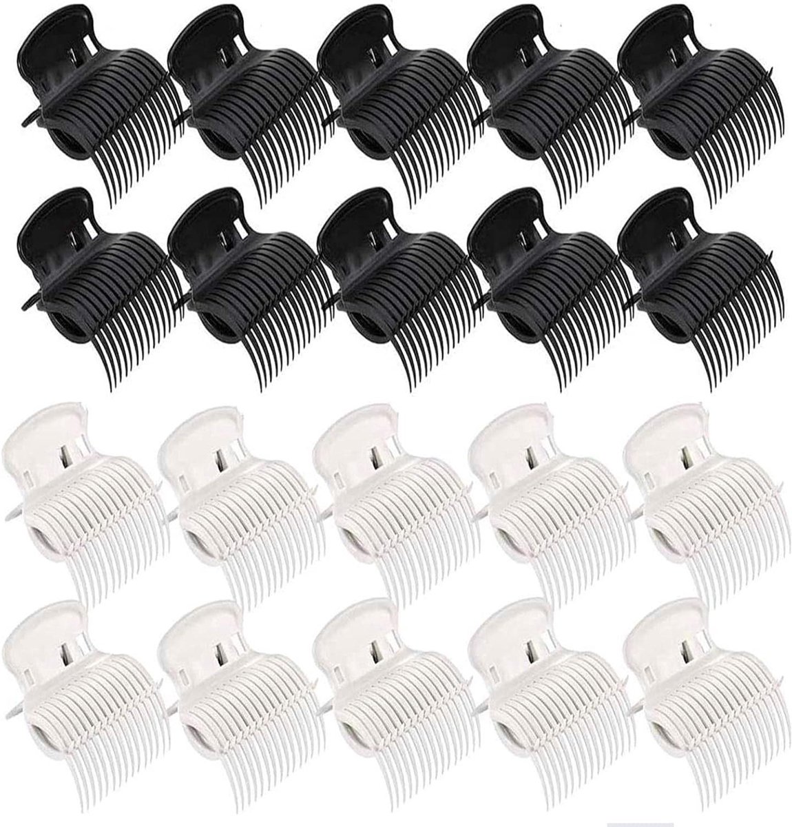 24 Stukken Haar Roller Clips voor Vrouwelijk Haarstyling - Gebruikt door Kappers.