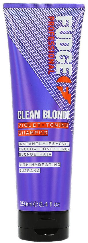 Fudge Clean Blonde Violet Toning Shampoo