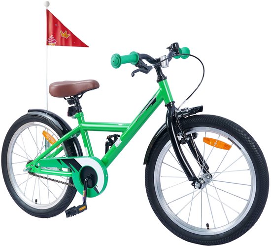 vidaXL - Kinderfiets - 20 - Inch - voor - 6-11 - jaar - oud - Groen van VidaXL — afbeelding 2