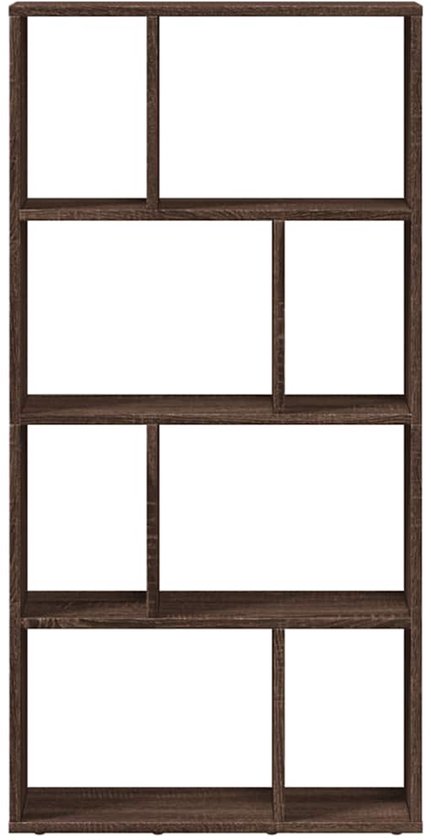 vidaXL Bibliothèque 60x20x120 cm bois traité couleur chêne brun - Bibliothèque - Bibliothèques - Étagère à Boeken - Étagère