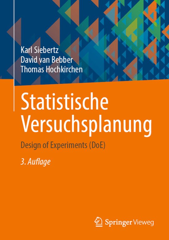 Statistische Versuchsplanung - cover
