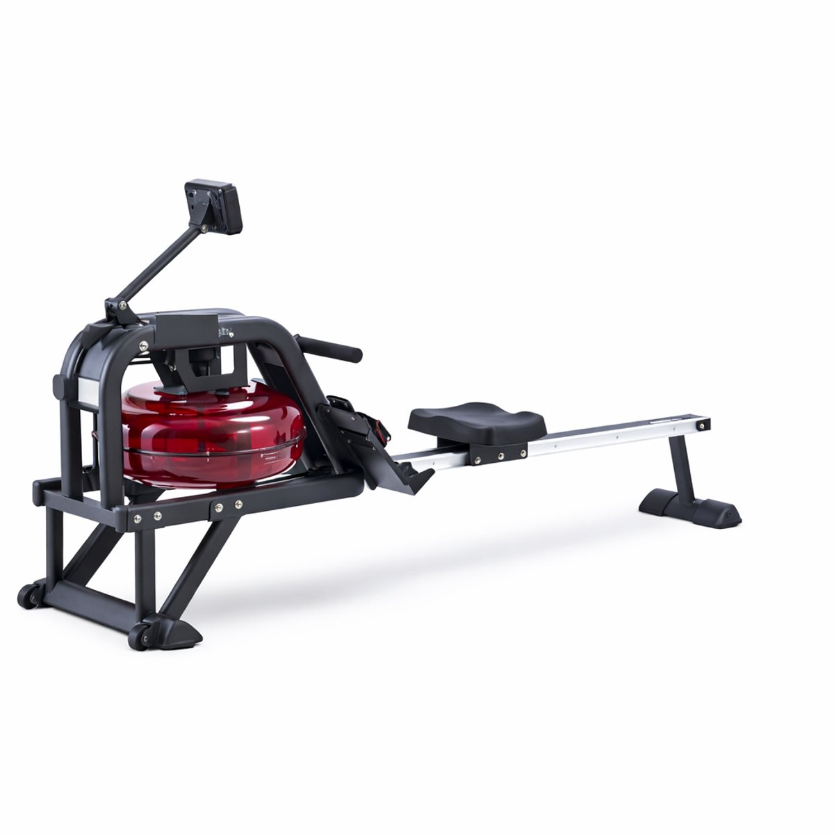 Water Roeitrainer voor Thuis – Inklapbaar – Waterweerstand – LCD Display – Zwart