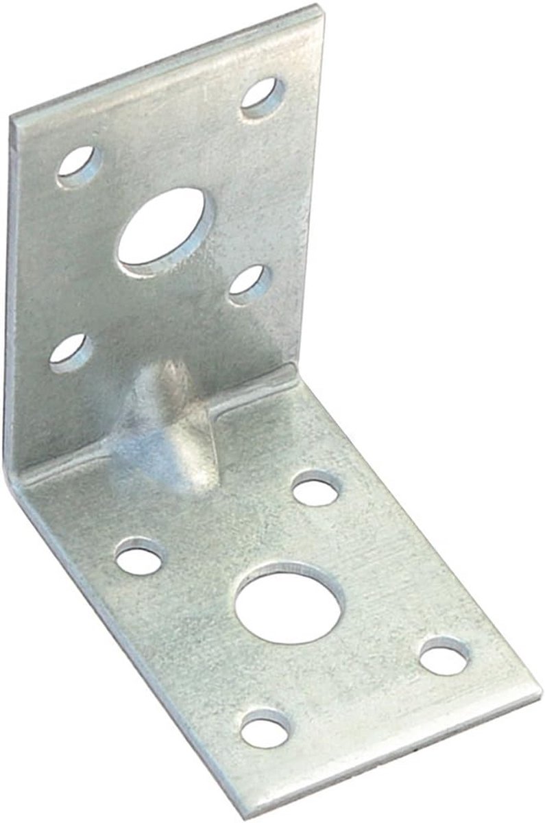 50 Hoekbeugels 50x50x35mm met Gaten voor Montage
