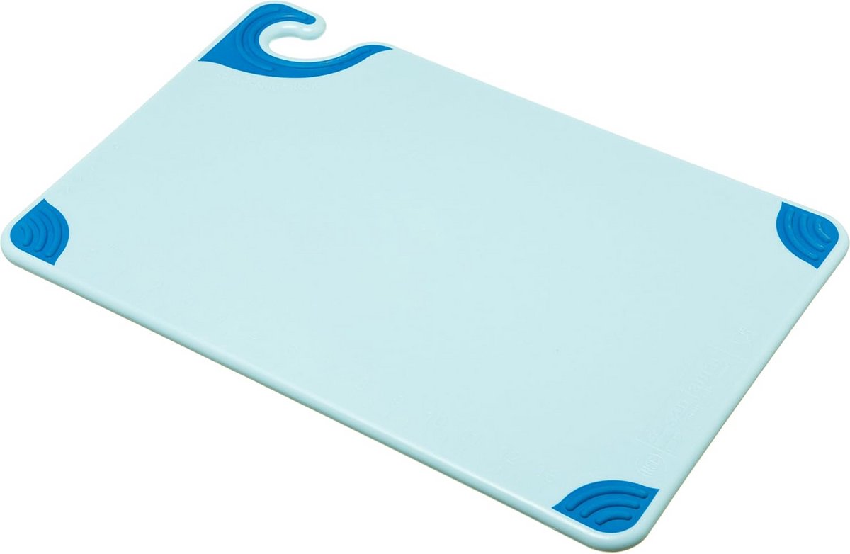 Antislip Snijplank Co-polymeer Blauw 45x30 cm - Hygiënisch en Veilig Snijoppervlak