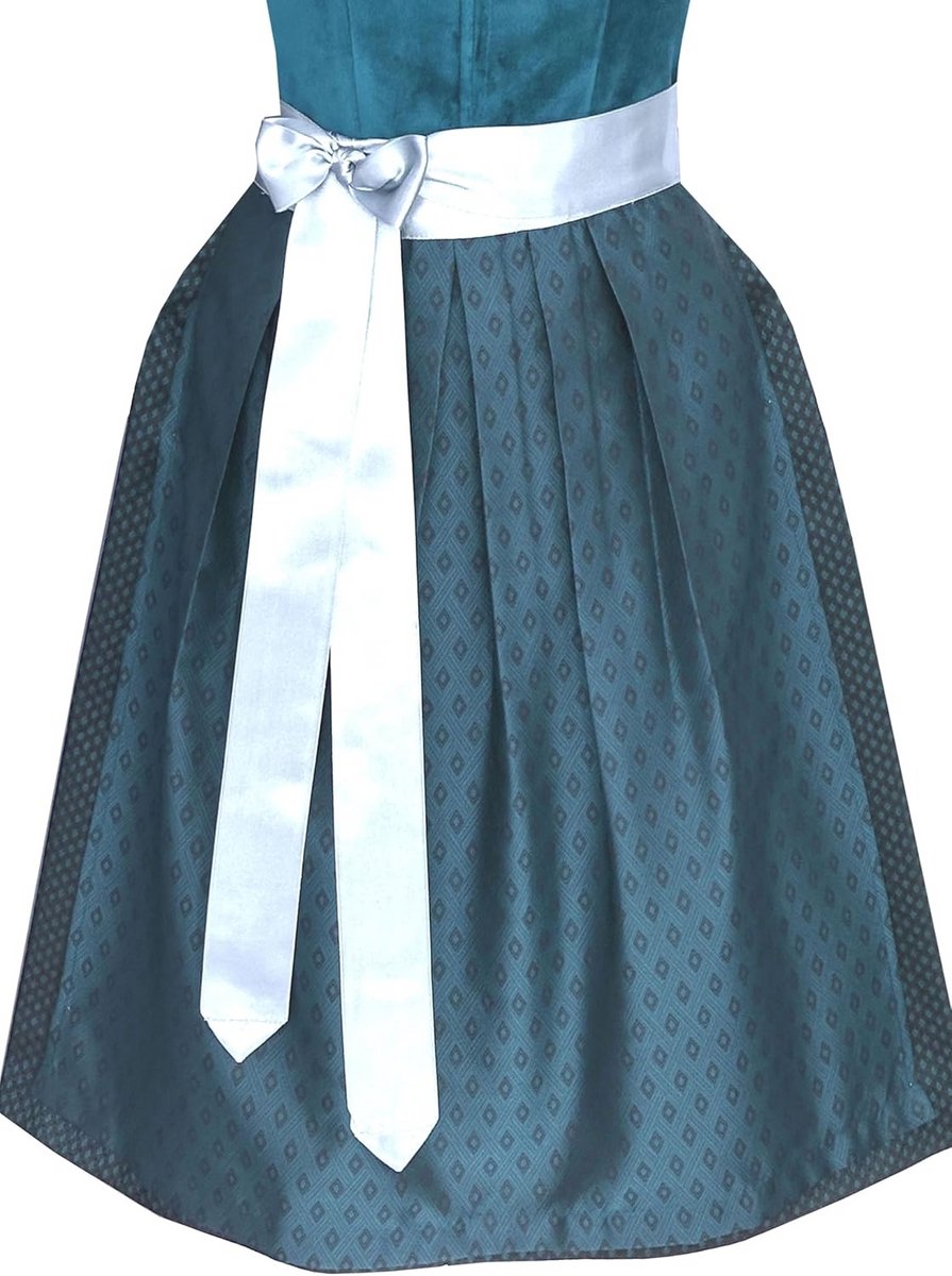Midi Dirndl Inclusief Schort Exclusieve Collectie