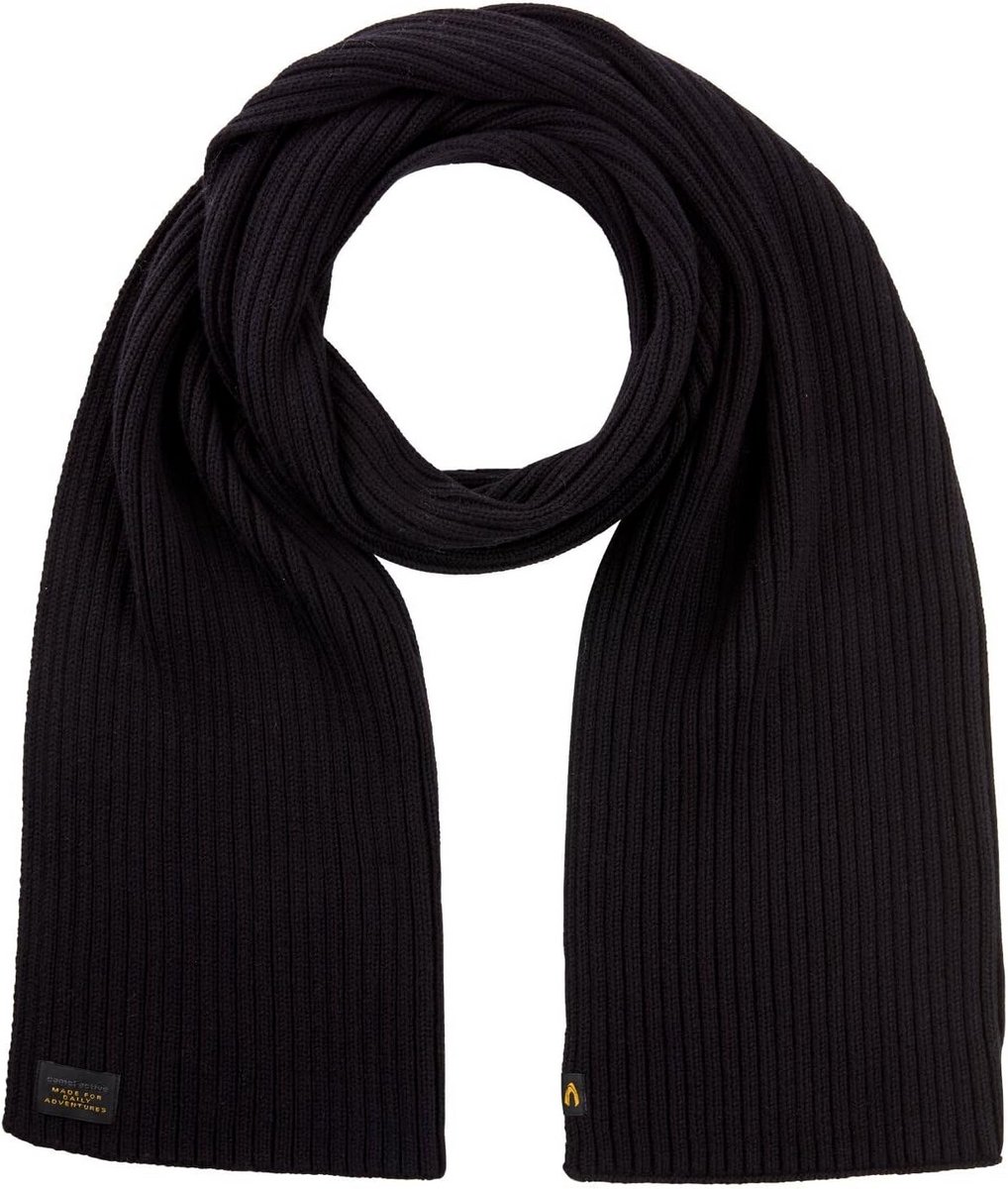 Zwarte Sjaal Uniseks - All-Season Foulard voor Heren en Dames