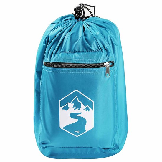 vidaXL - Binnentent - met - dak - met - opslag - Blauw - 303 - x - 303 - x - 196 - cm - taft van Merkloos — afbeelding 3