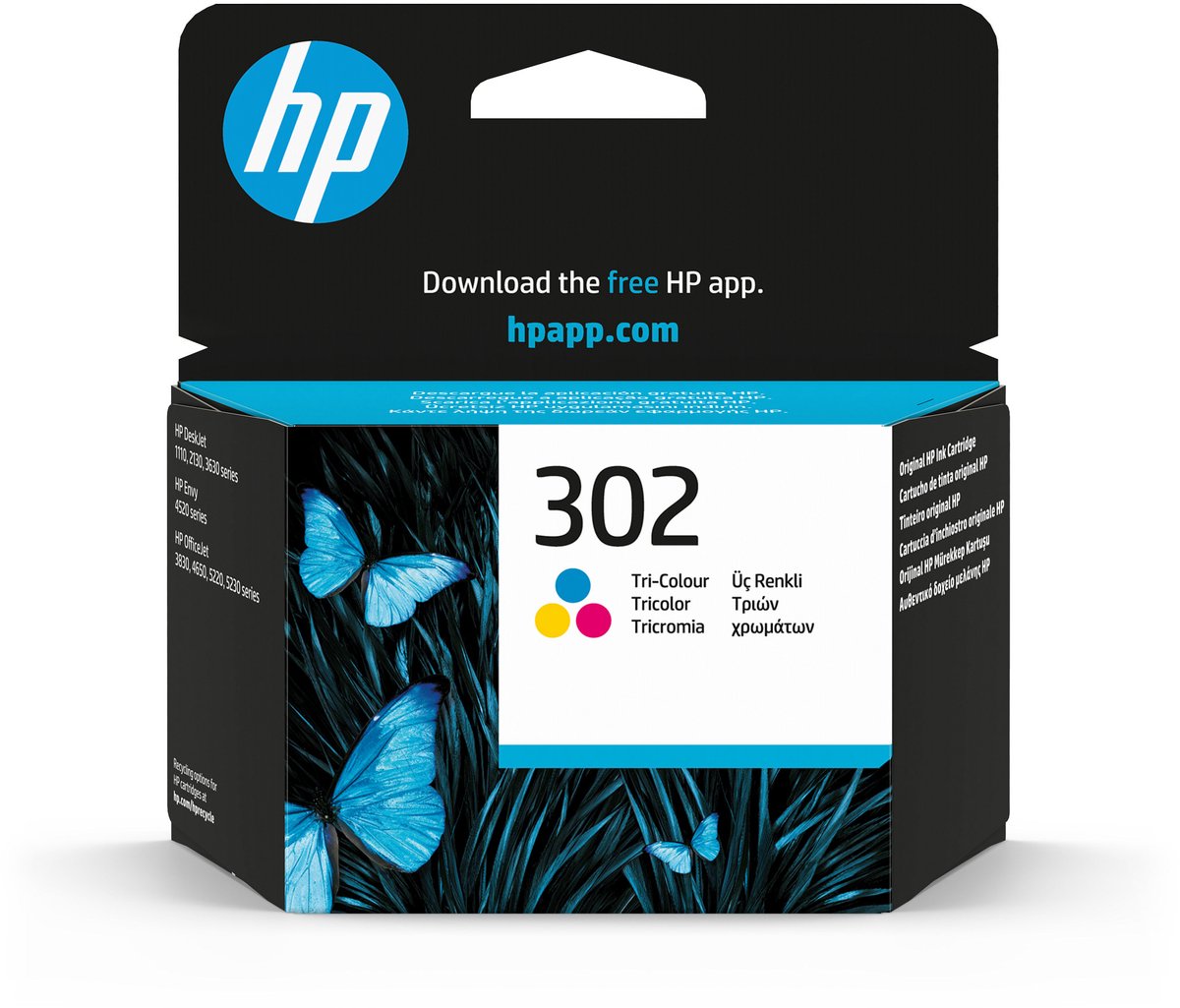 Bol.com HP 302 - Inktcartridge - Origineel - Standaard capaciteit - Kleur aanbieding