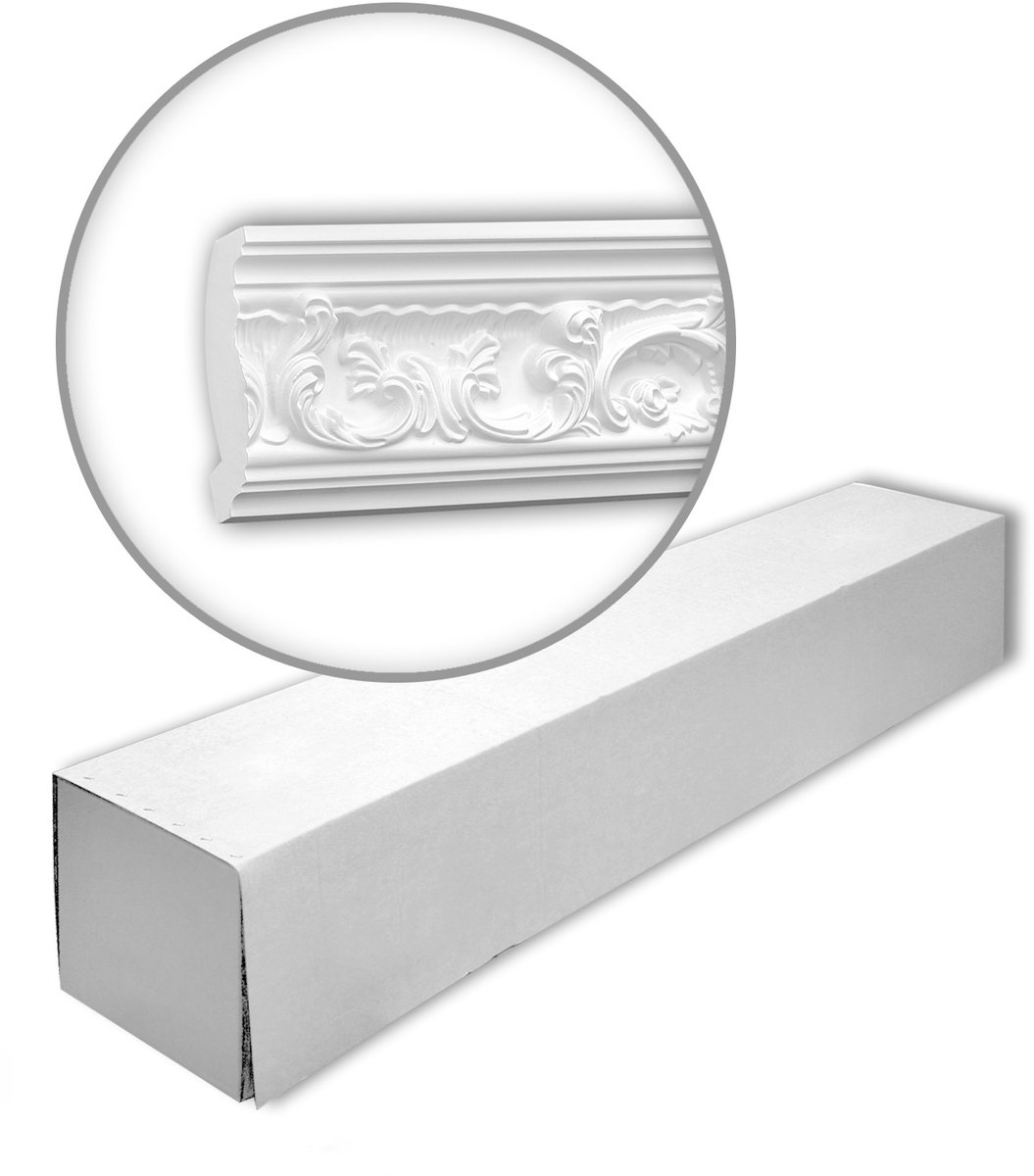 Profhome 150124 1 doos 10 stukken Kroonlijst 20 m