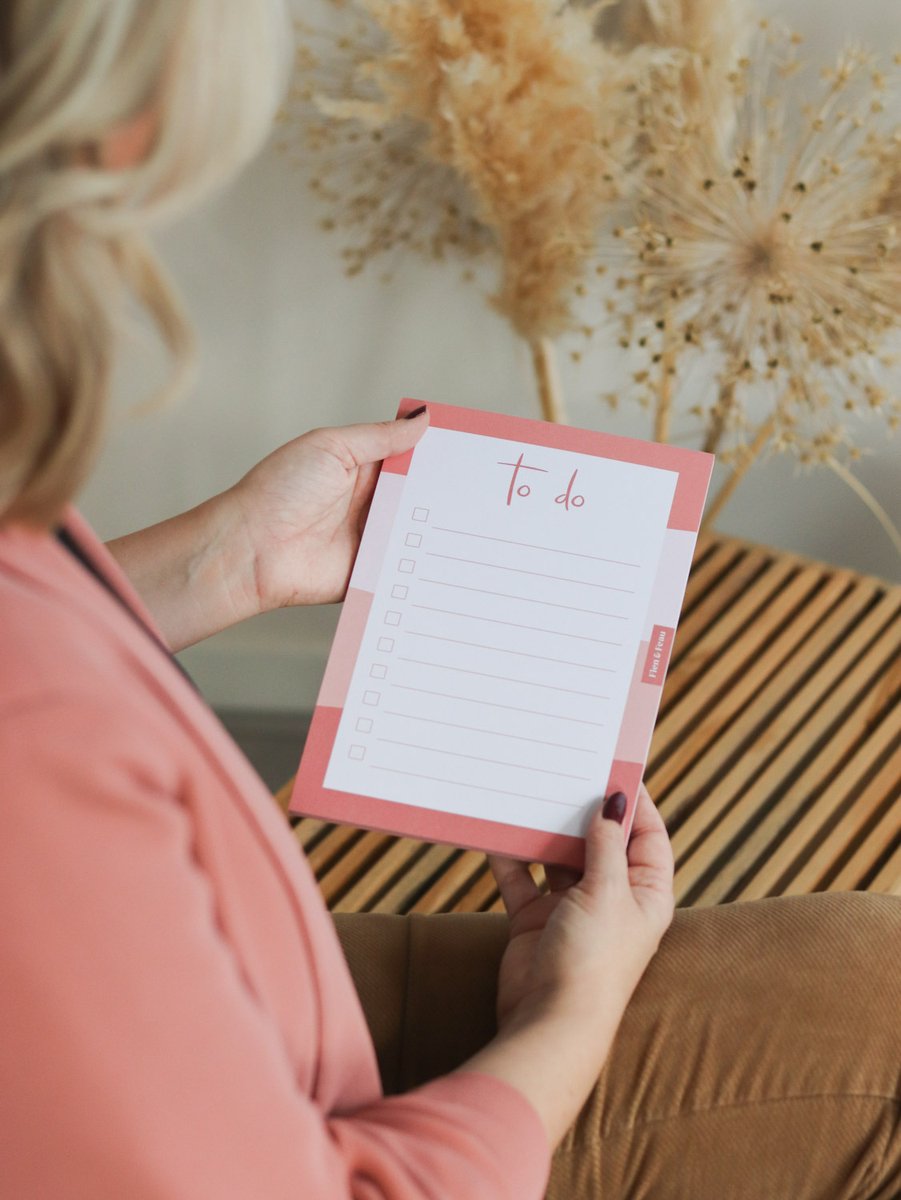 Fien & Feau planner - Spring | scheurblok | to do planner | A5 | 50 vellen
