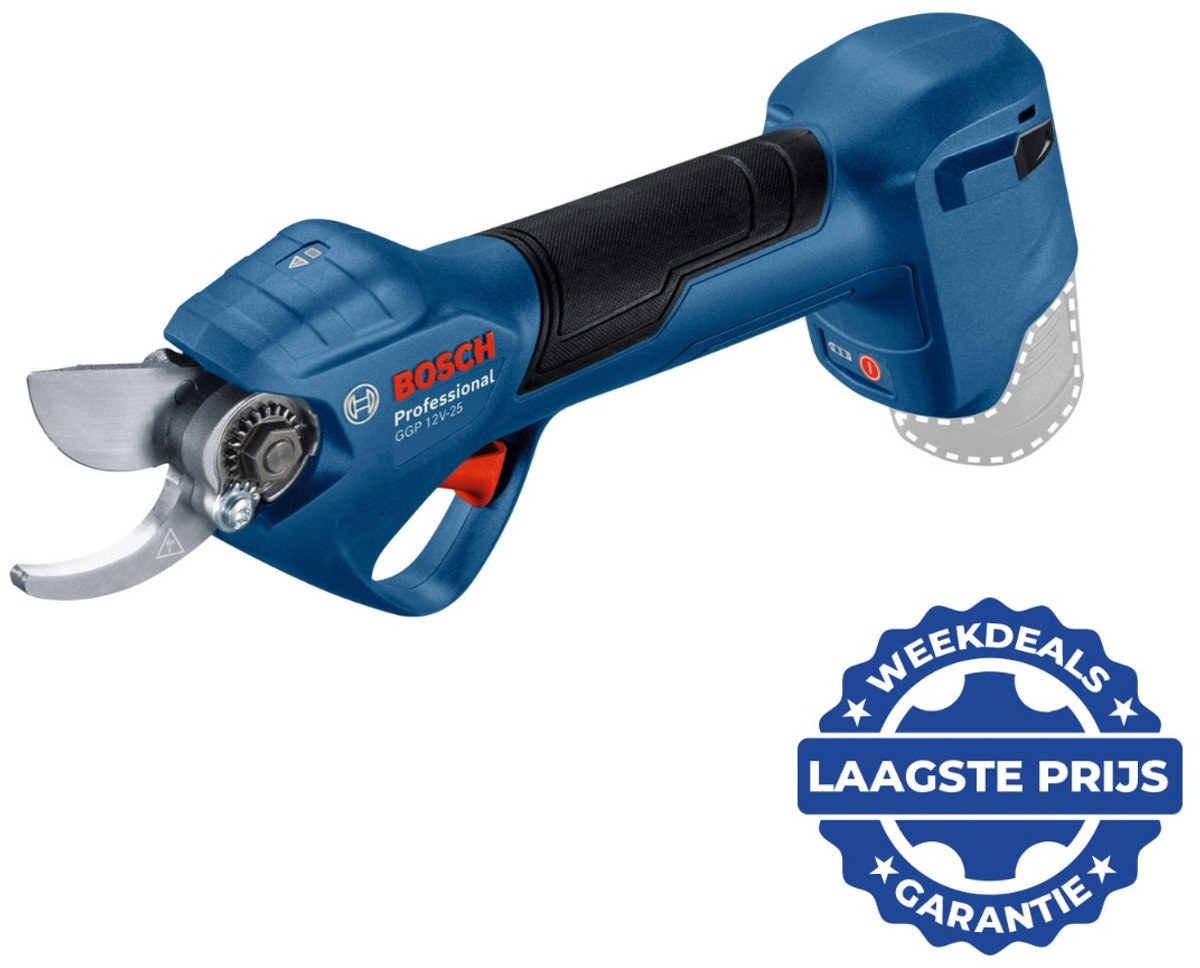 Bosch Professional GGP 12V-25 Cordless Pruning Shears 12V Basic Body