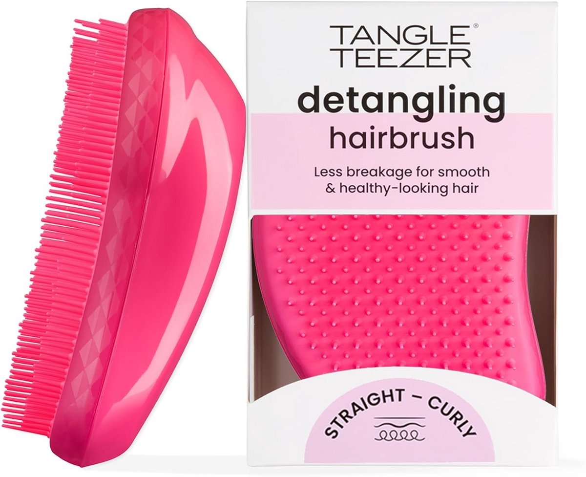 Ontwarrende Haarkwast voor Alle Haartypes, Zonder Klitvorming