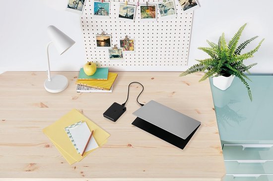 Externe Harde Schijf 4TB USB 3.0 Zwart Draagbaar — afbeelding 2