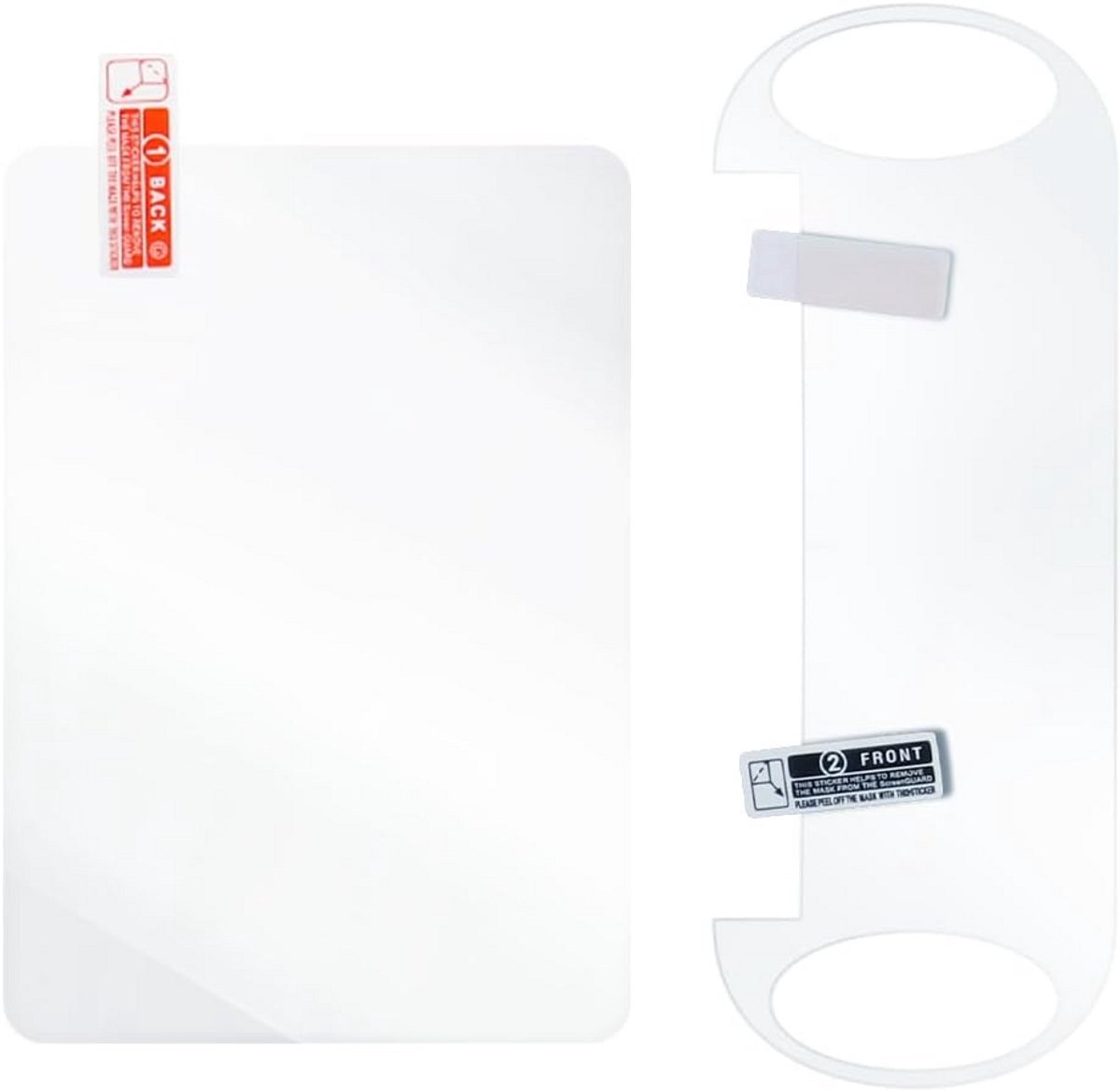 Compleet Screenprotector Set voor Vita 1000 - Gehard Glas Voor & PET Achterkant