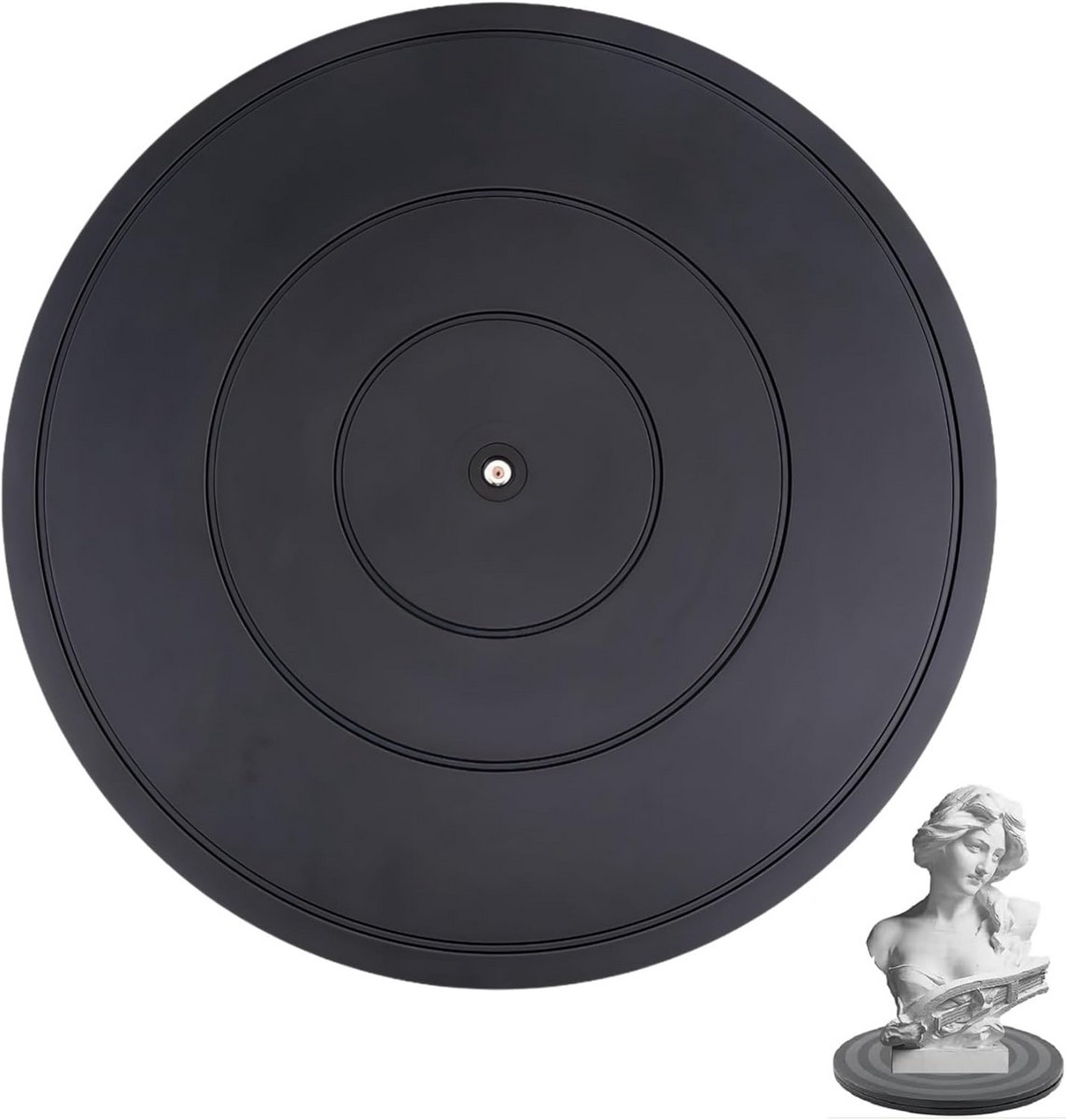 40 cm Draaibaar Platform met Kogellagers voor Monitor, TV en Laptop