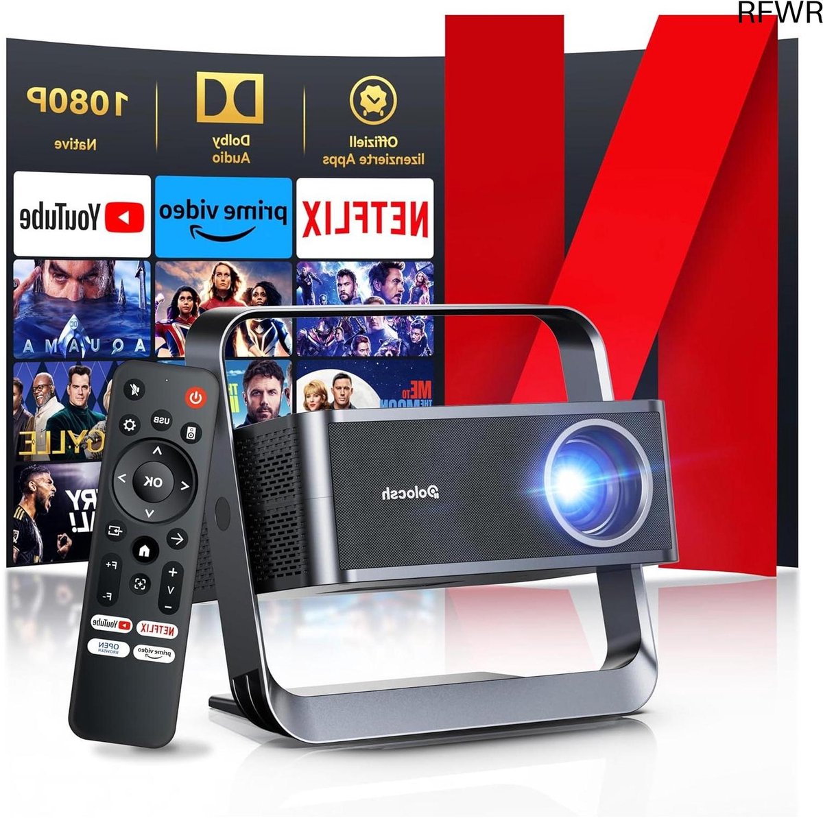 Mini Beamer - Projector met Wifi - Bluetooth Compact