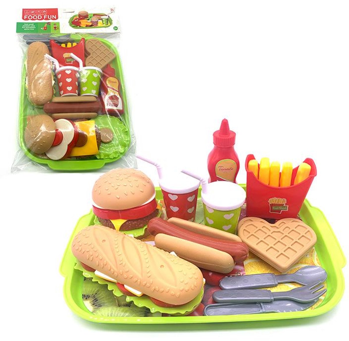 Kinderen Spelen Huis Hamburger Speelgoed Simulatie Voedsel Frietjes, Keuken Speelgoed, Voedsel Speelgoed, Keuken Hamburger Speelgoed Set, Educatieve Role-Playing Geschenken
