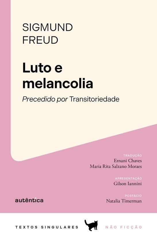 Textos Singulares - Luto e melancolia - cover