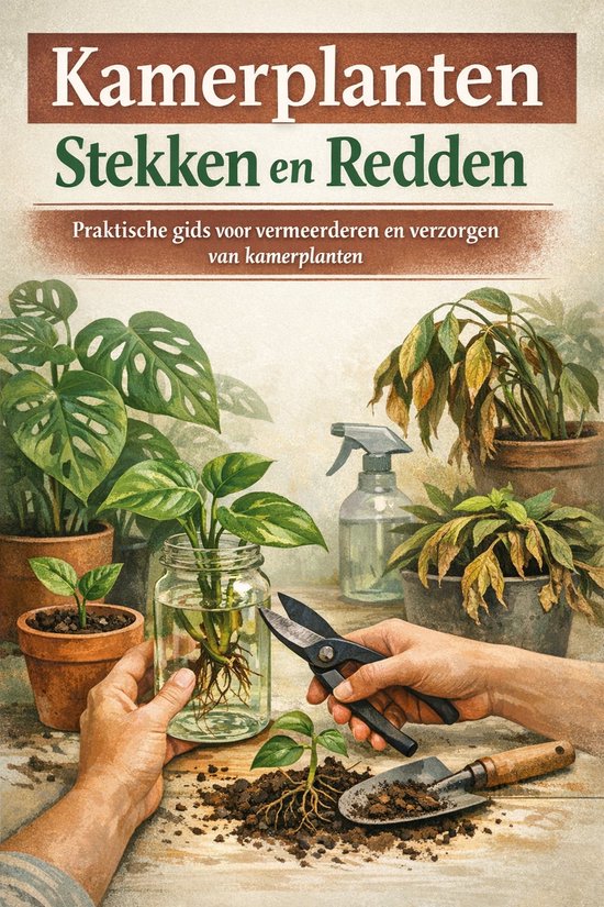 Kamerplanten Stekken en Redden - cover