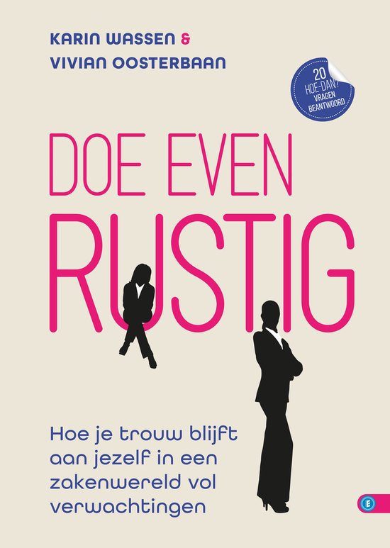 Hoe dan? serie - Doe even rustig - cover